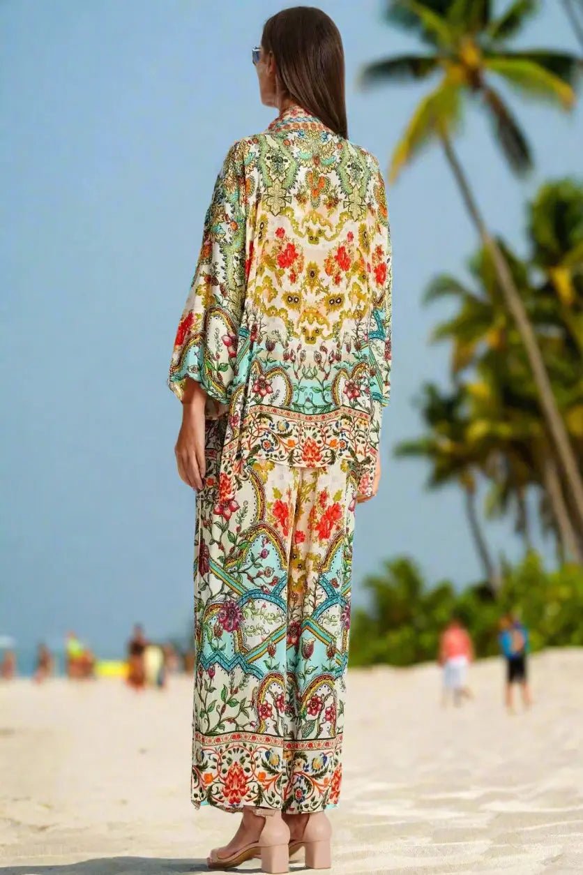 Moda Kimono Cape - Designer Kimono | Elegant Kaftan Cover Up Dress | Club Moda USA