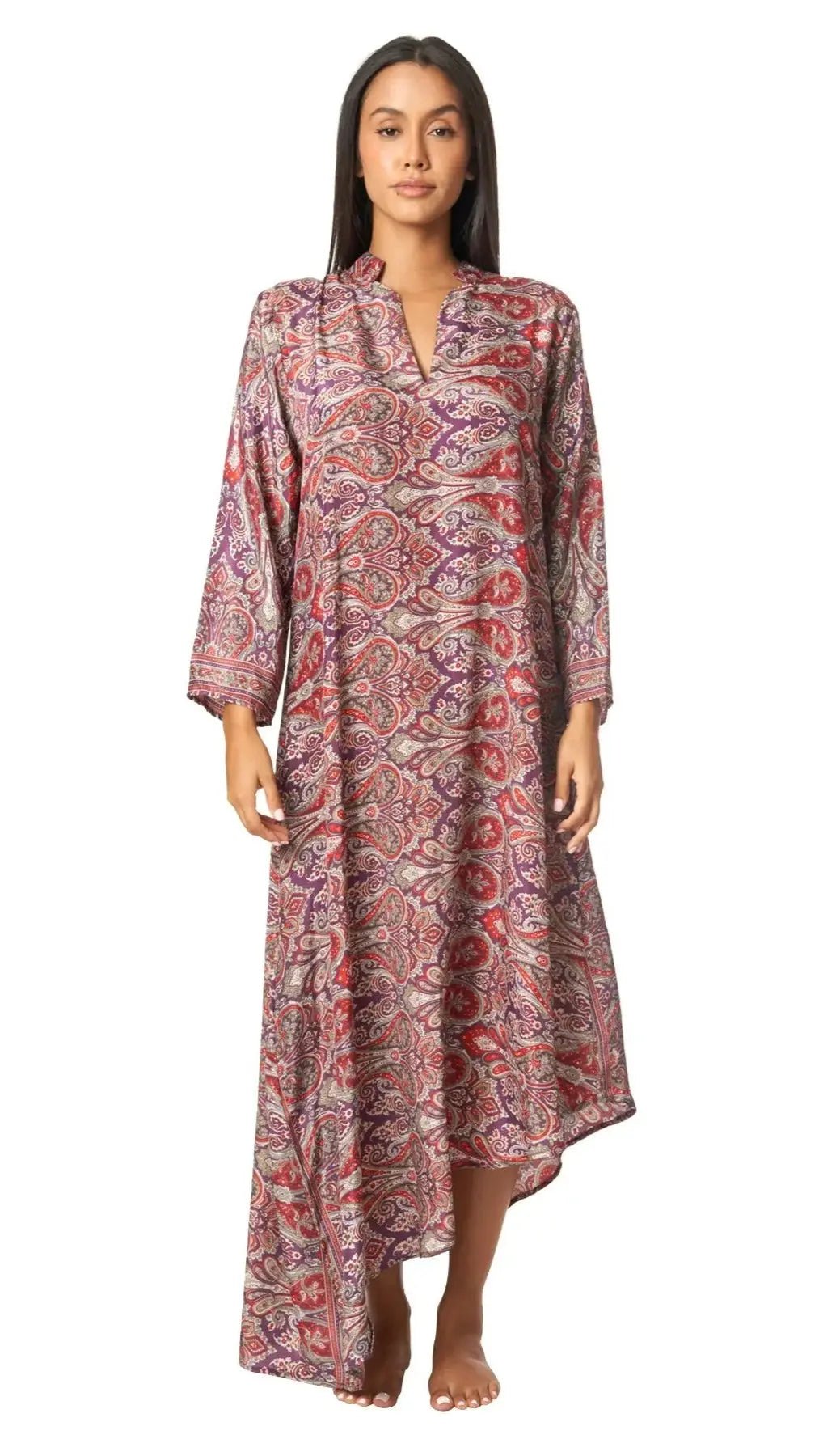 Positano Maxi Caftan Dress for Spring Summer La Moda Clothing Long Caftans
