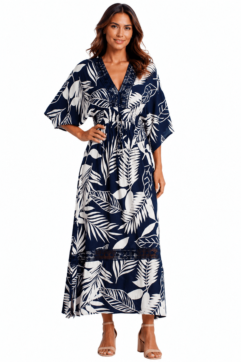 Printed Summer Maxi Dress