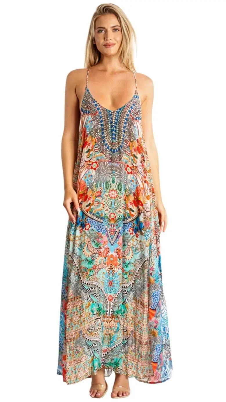 Racerback Maxi Dresses for Women La Moda Clothing