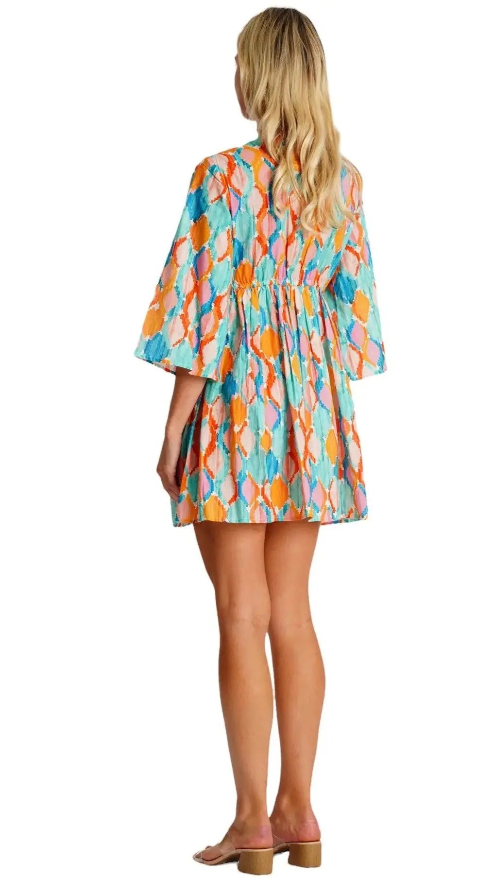 Mini dress in a short, above-the-knee cut