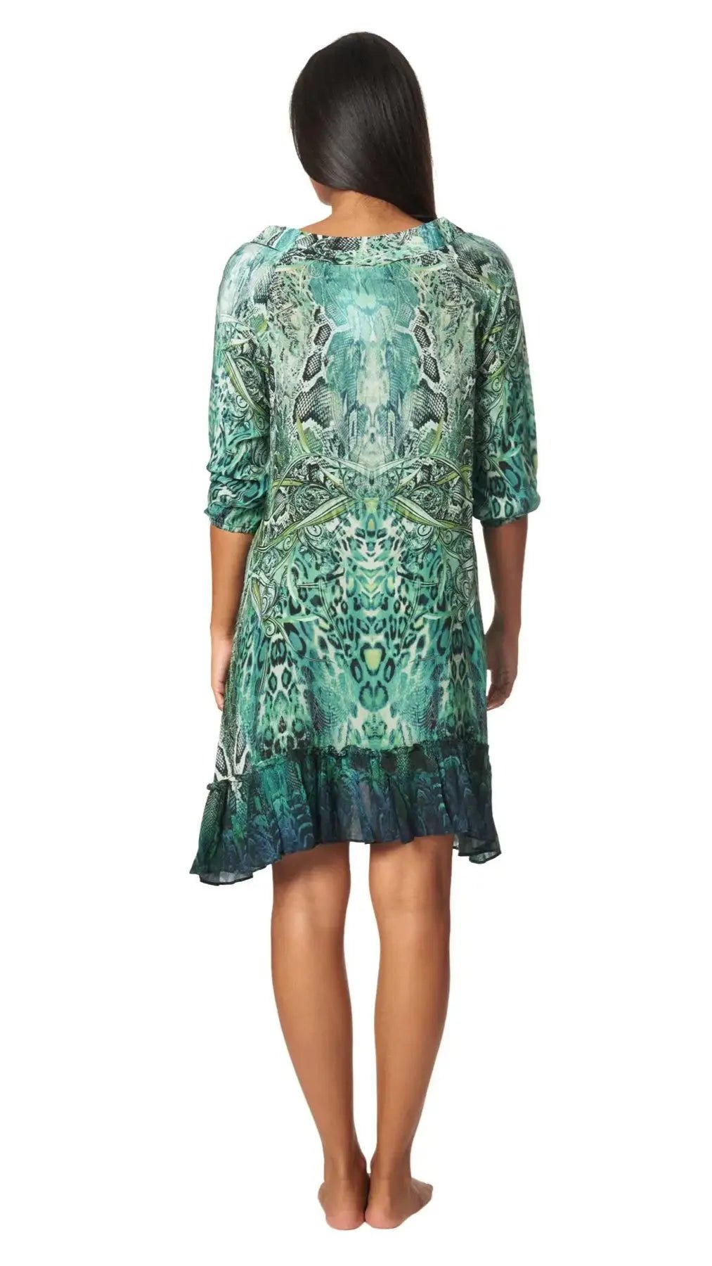 Snake Skin Mini Dress La Moda Clothings Mini Dress