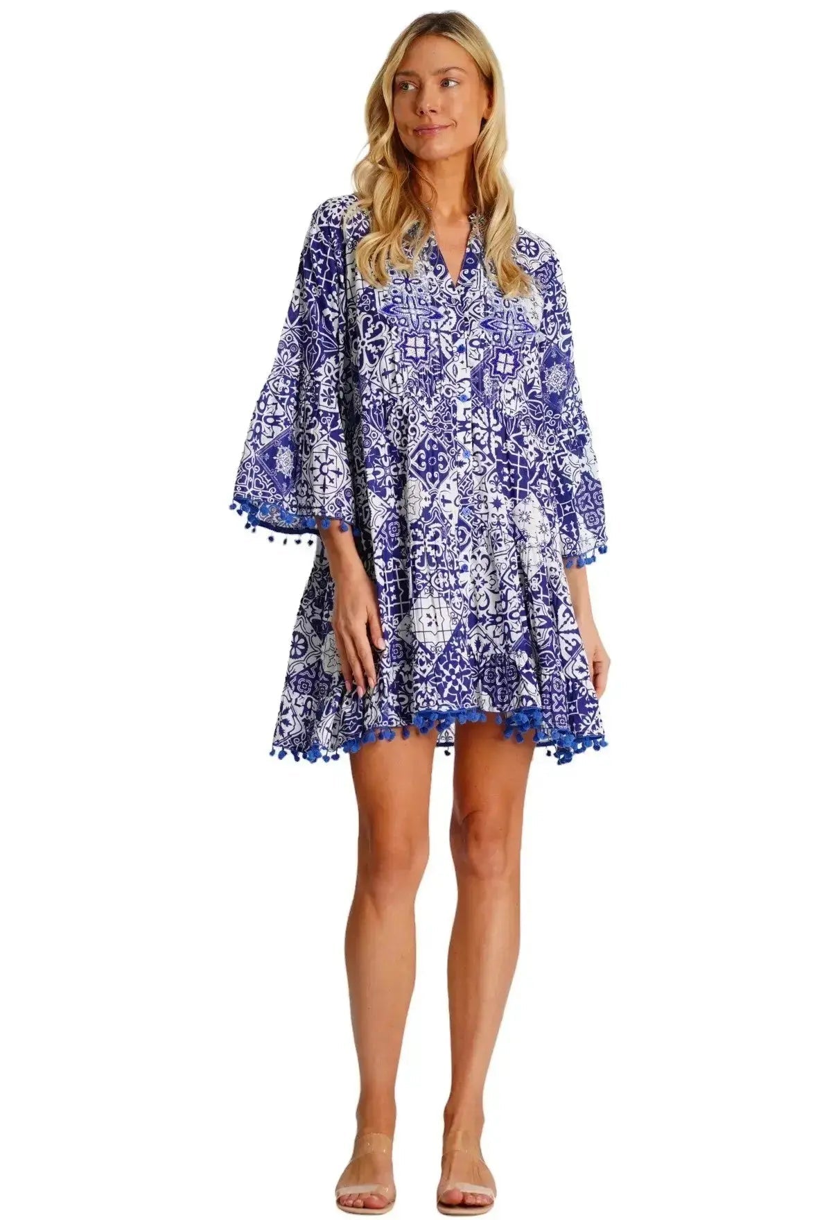 Summer Mini Shirt Dress La Moda Clothing Beach Dress
