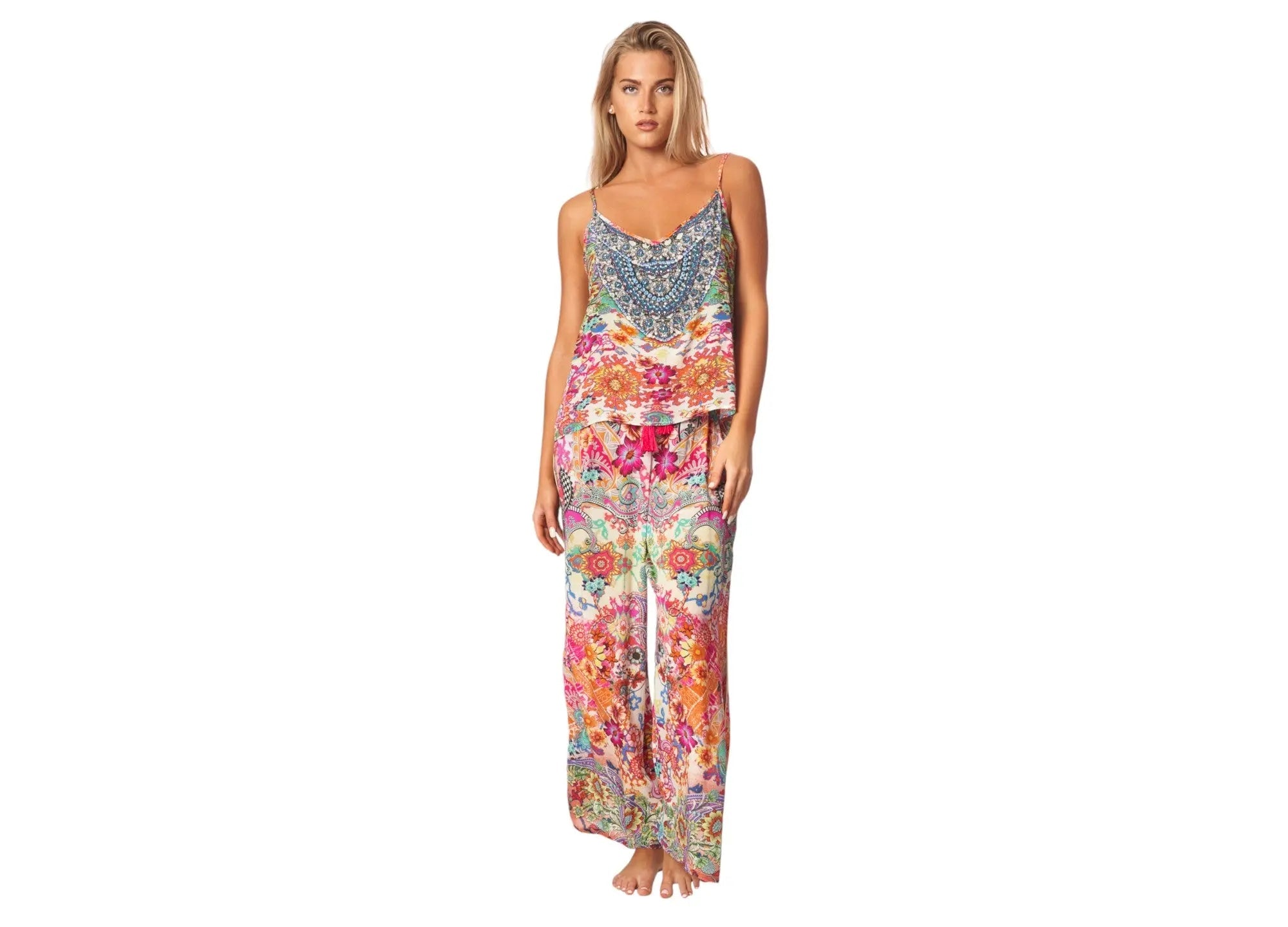 Summer Vacation Lifestyle Pant Set La Moda Clothing