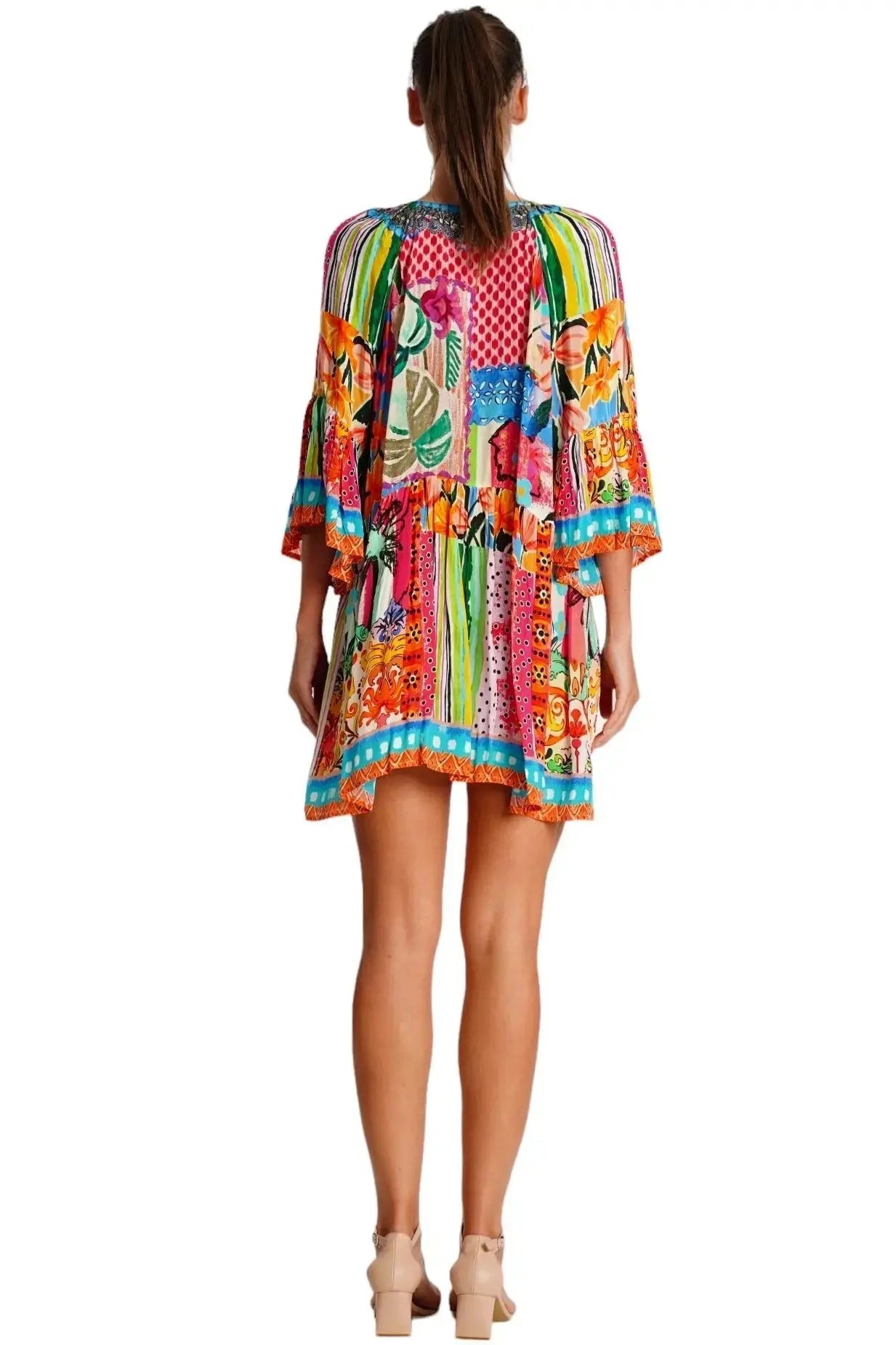 Tropical Mini Dress La Moda Clothing Mini Dress