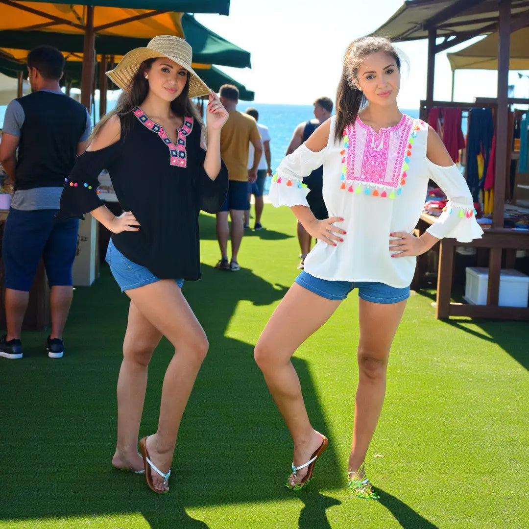 Embroidered-Beach-Tops clubmodausa.com