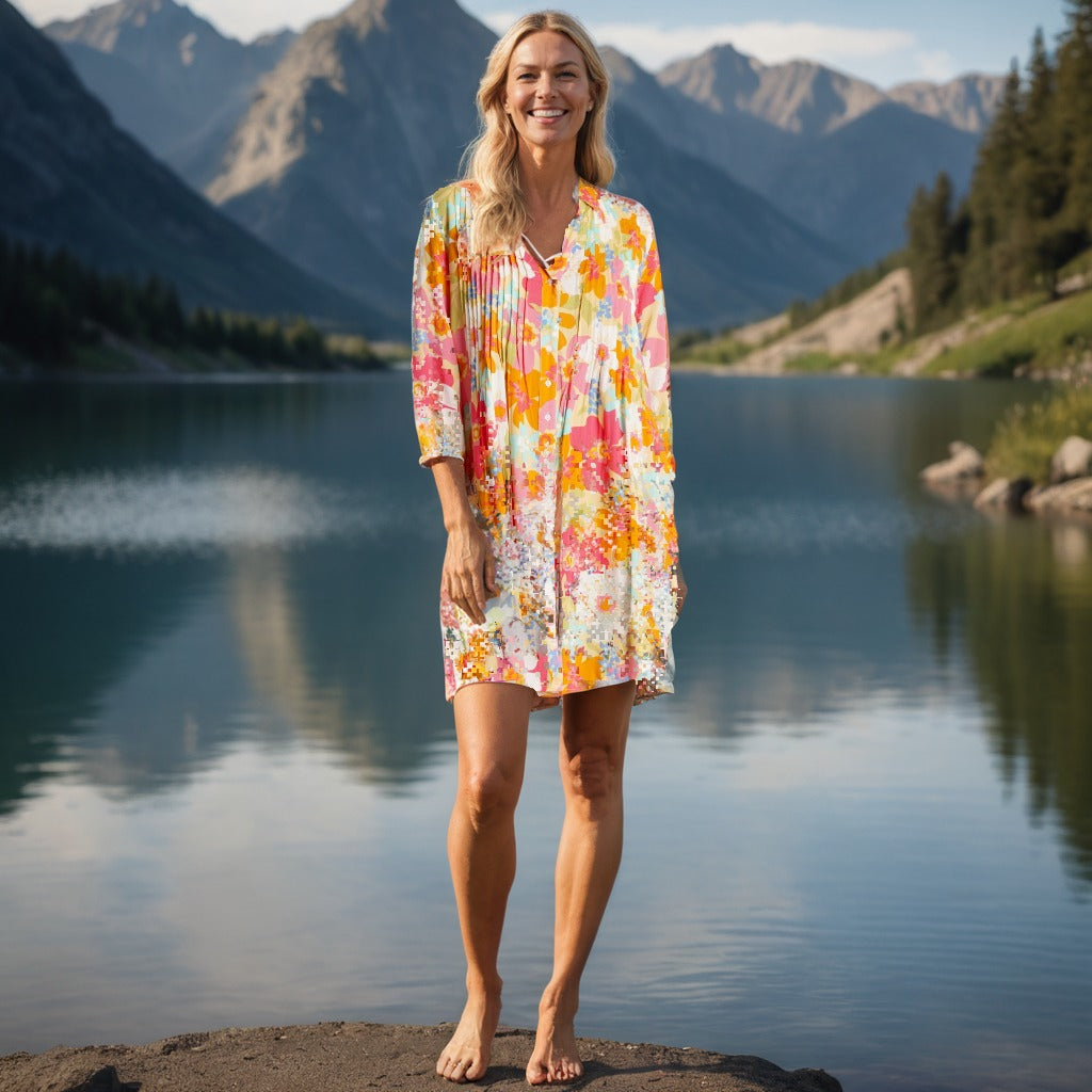 Mountain and Lake Dresses for Summer Vacation