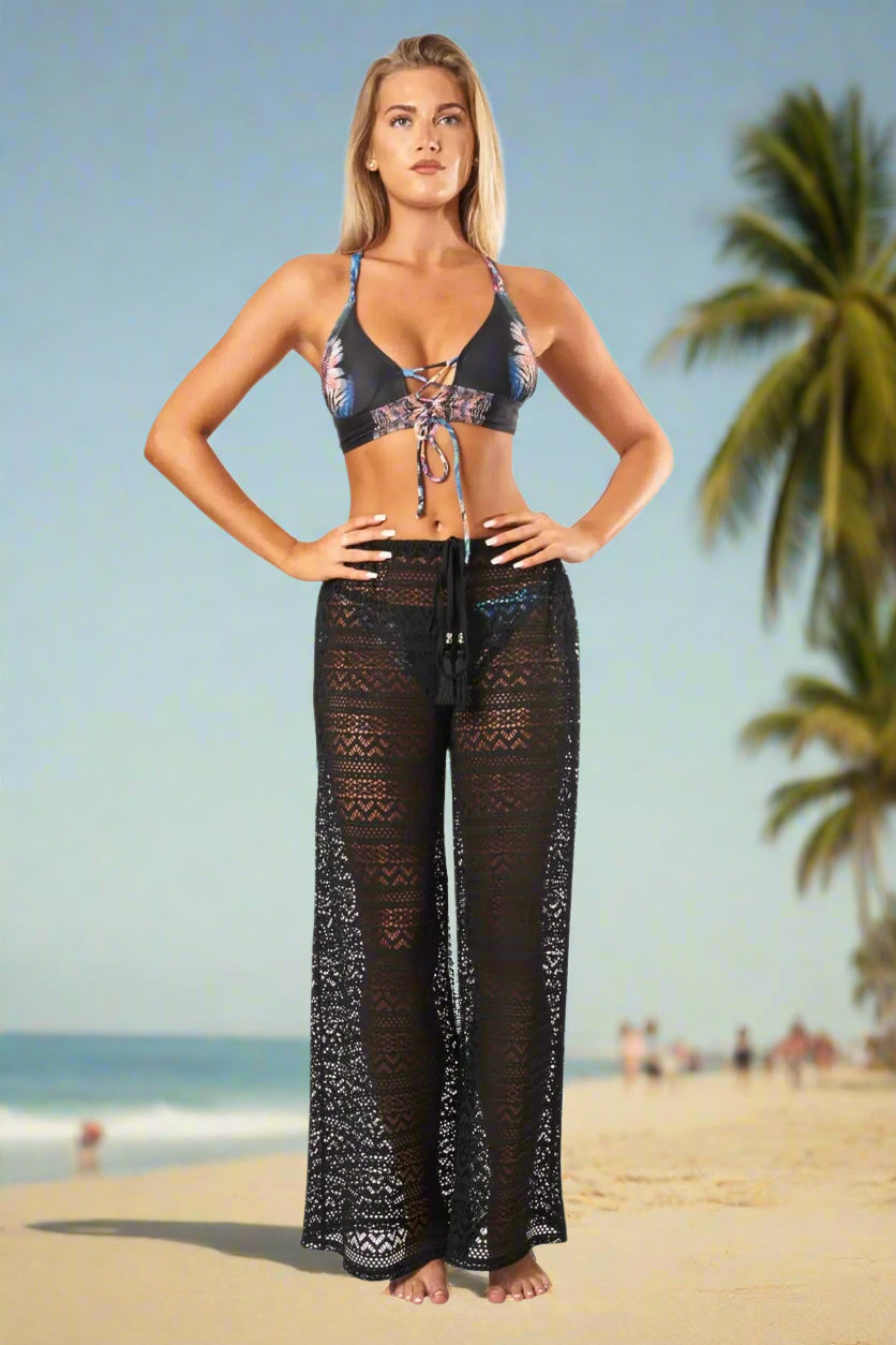 Beach Coverup Pants - La Moda Clothing