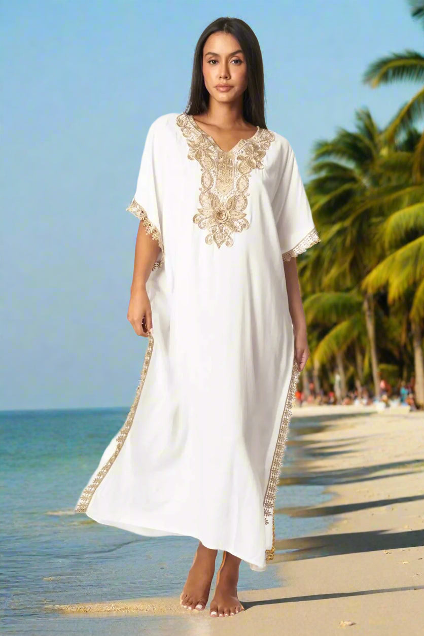 Beach Kaftan Dress for Women - La Moda Clothing
