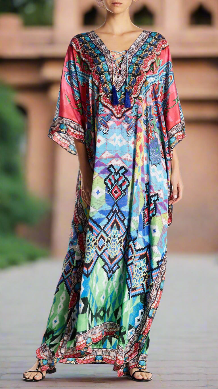 Maxi Long Caftan  La Moda Clothing