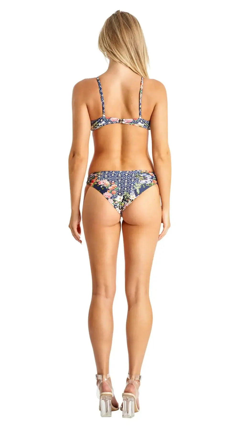 2-Piece Triangle Top Bikini Set La Moda Clothing Bikini
