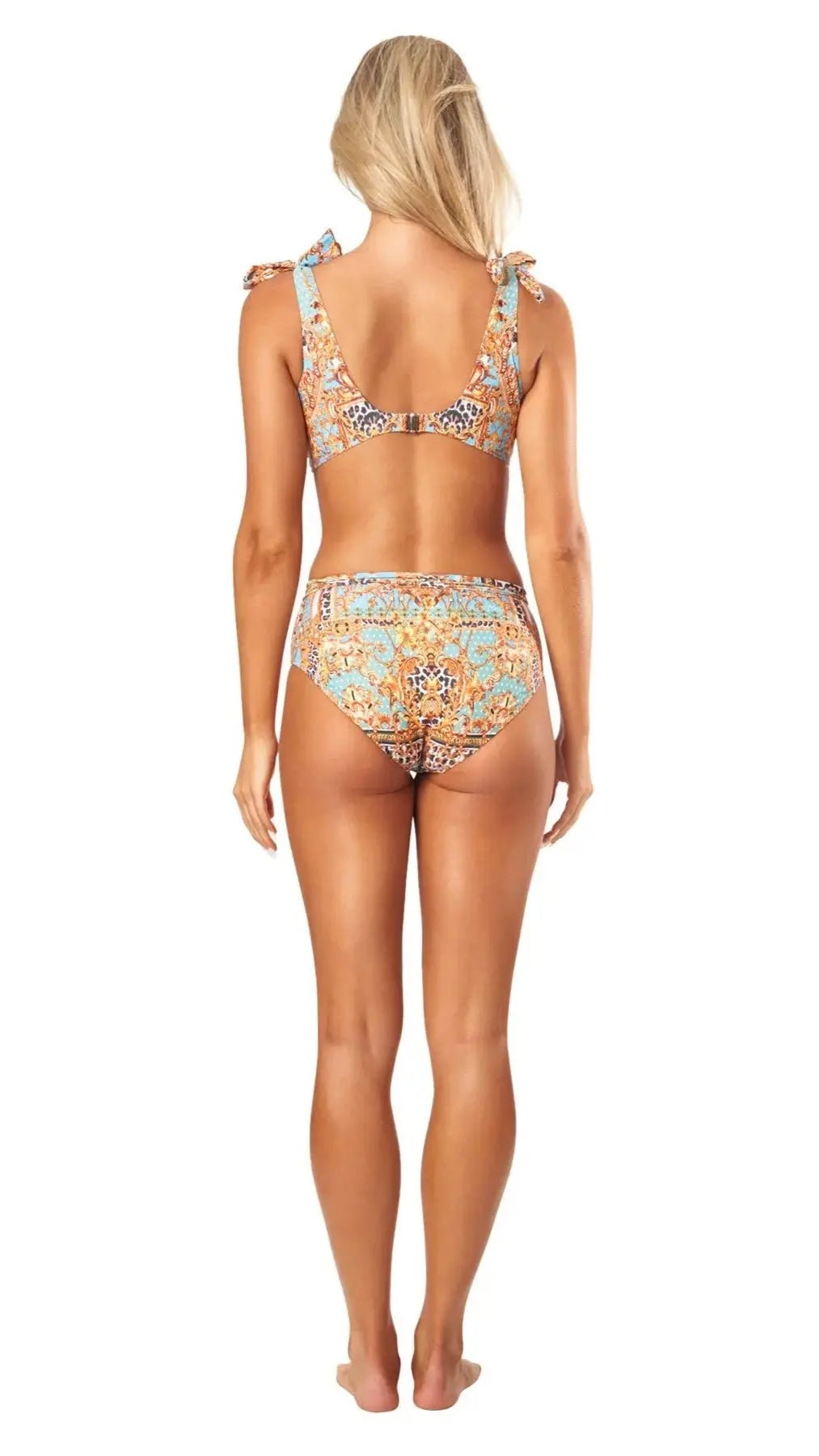 2 pc Bikini Set by Club Moda lamodaclothings 2-Piece Swim Set