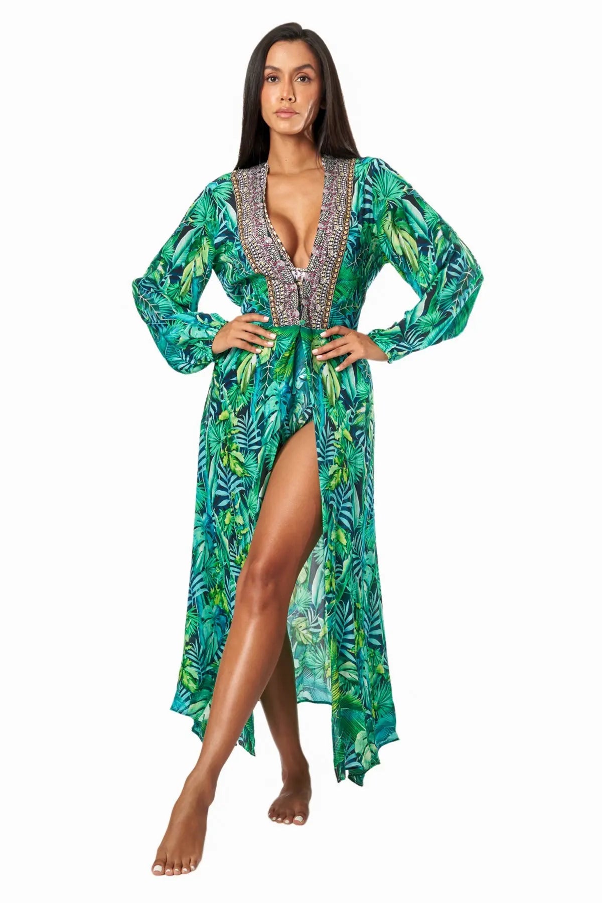 Wild Country Women's Maxi Wrap Dresses - La Moda Clothing