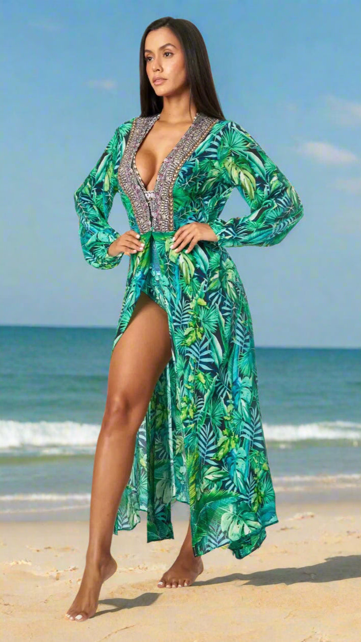 Wild Country Women's Maxi Wrap Dresses - La Moda Clothing
