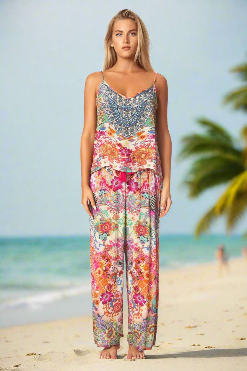 La Moda Resort Lifestyle Pant Set - La Moda Clothing