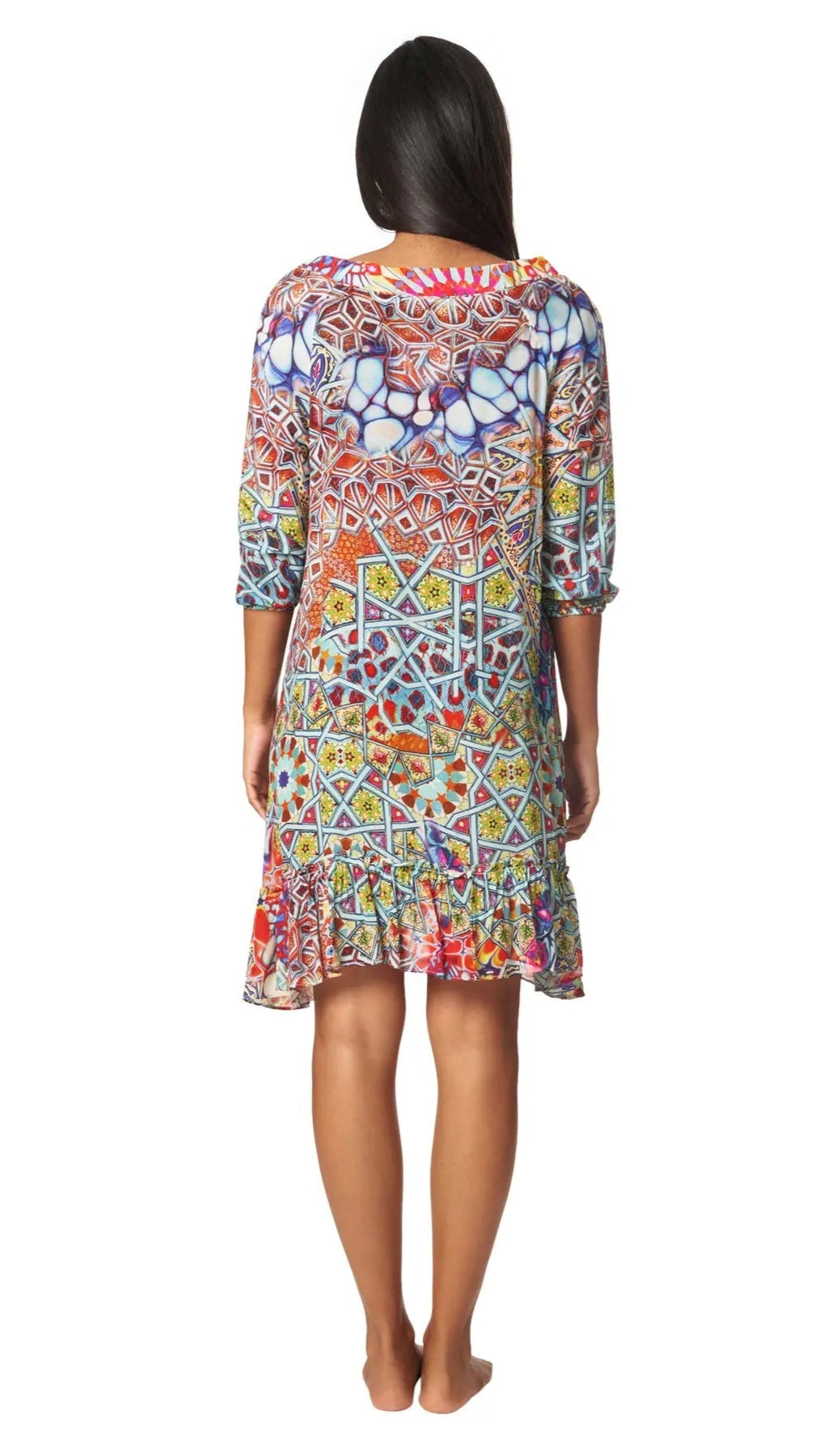 River Bed Bohemian Summer Dress for Beach & Beyond - La Moda Clothing
