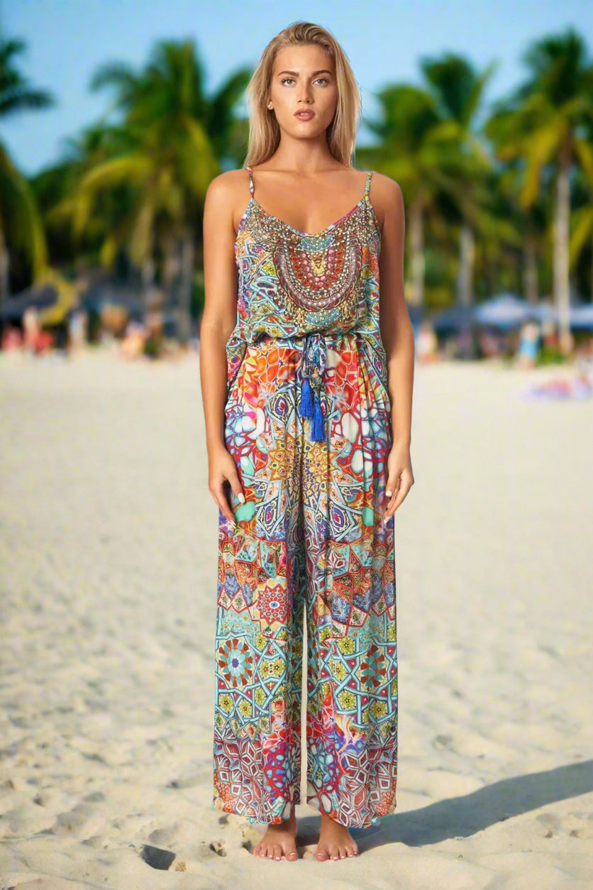 River Bed La Moda Resort Lifestyle Pant Set - La Moda Clothing