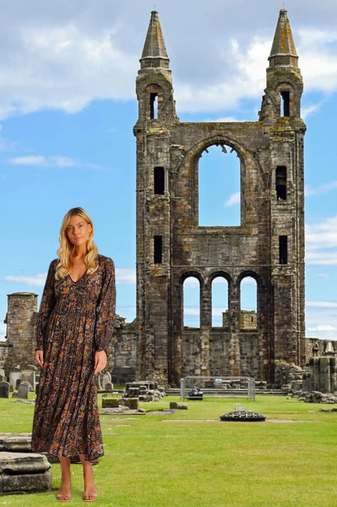 Backless Maxi Dress  La Moda Clothing
