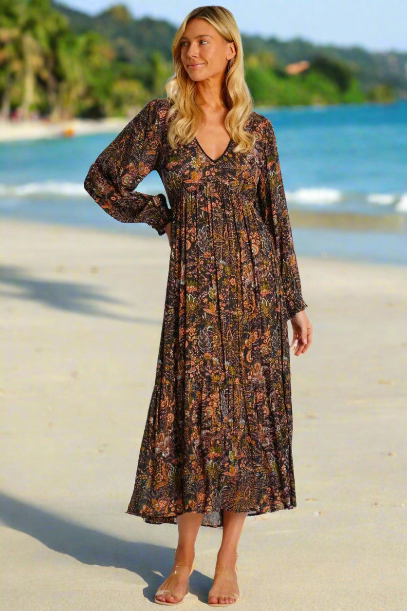 Backless Maxi Dress  La Moda Clothing