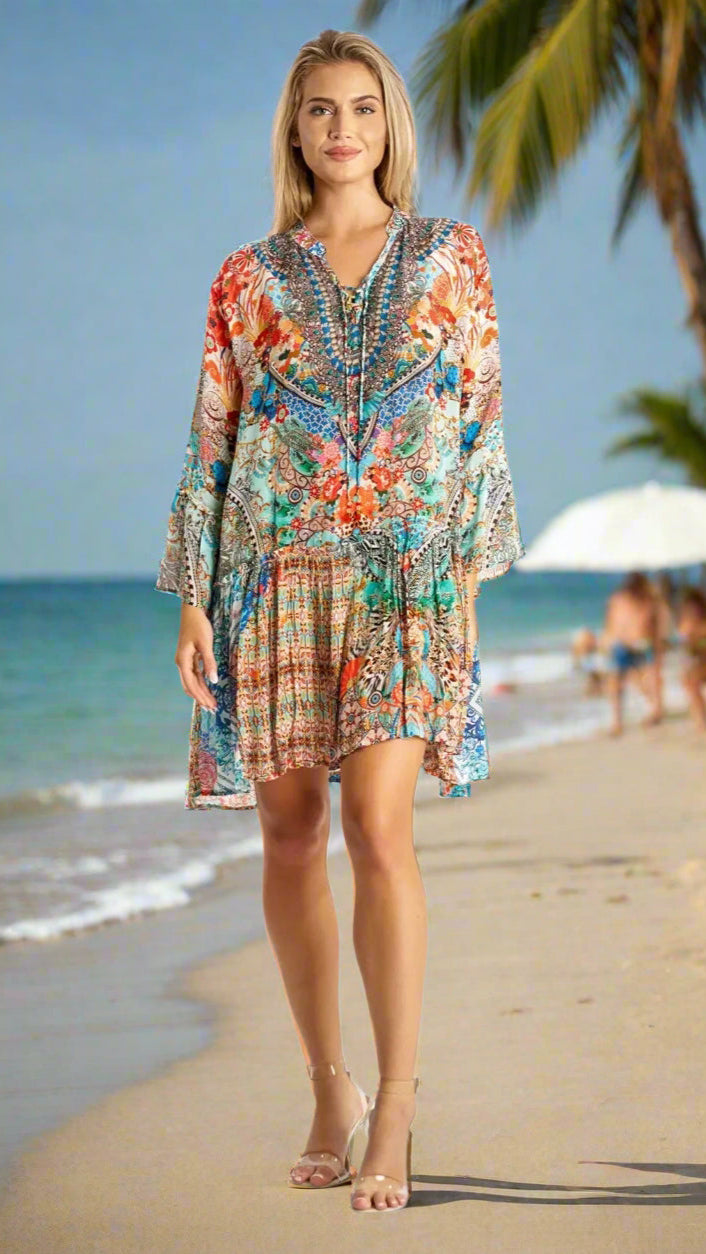 Mini Dress for Beach Resort & Cruise - La Moda Clothing