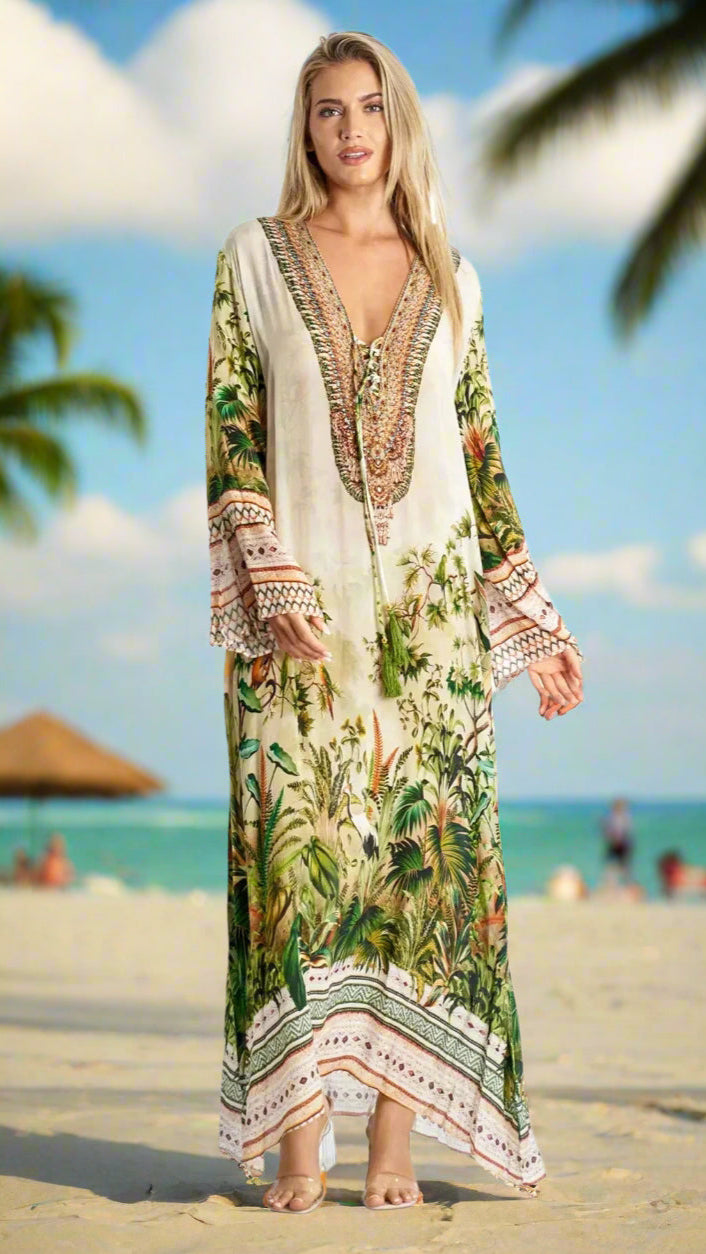 Designer Caftan Dresses for Women - La Moda Clothing