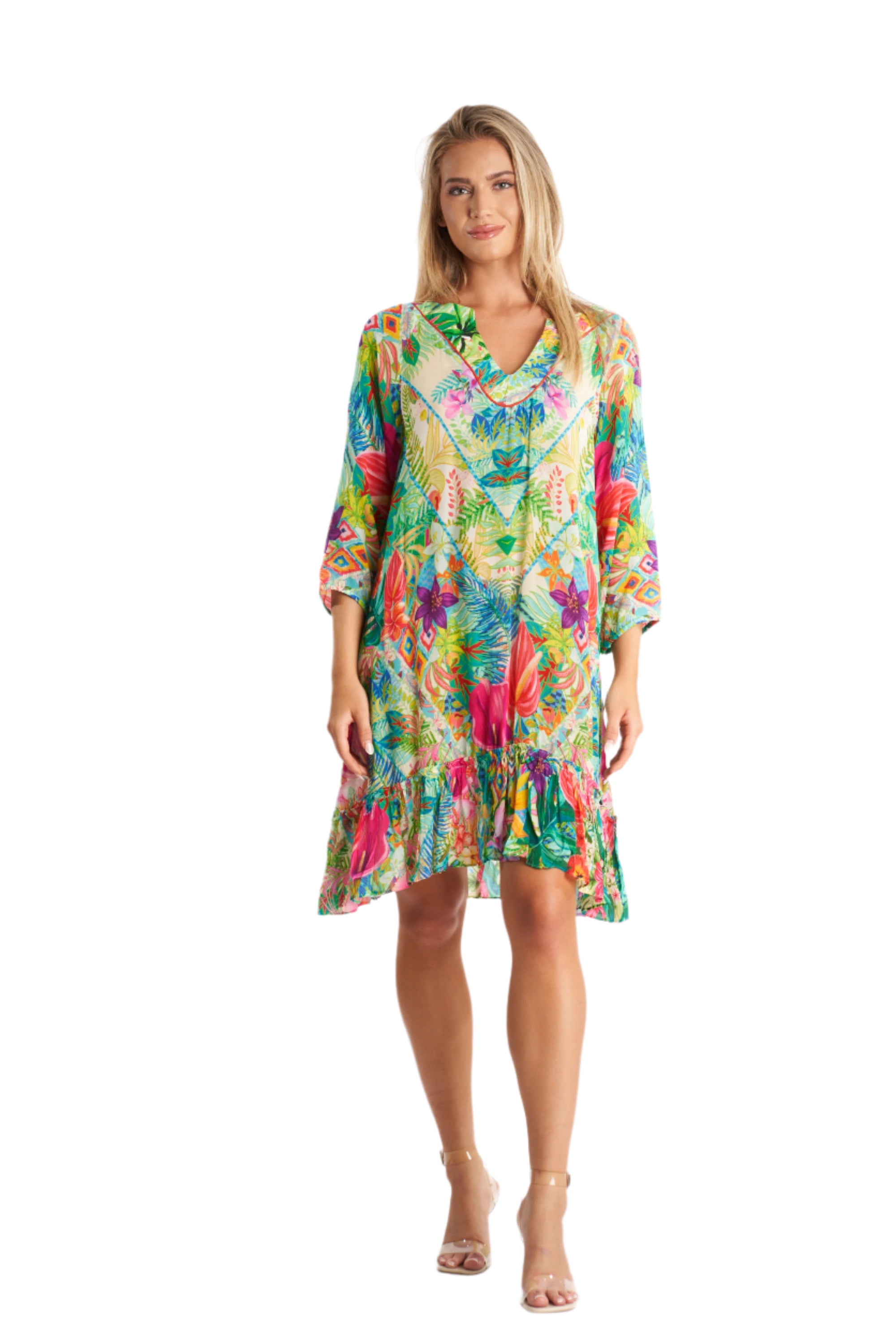 Bohemian Summer Dress for Beach & Beyond