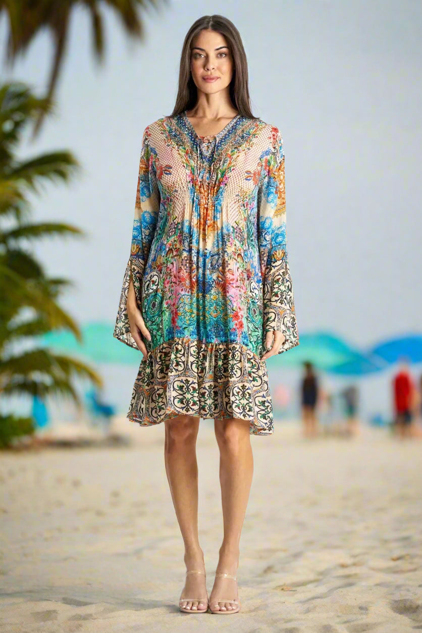 Resort Wear Short Dresses - La Moda Clothing