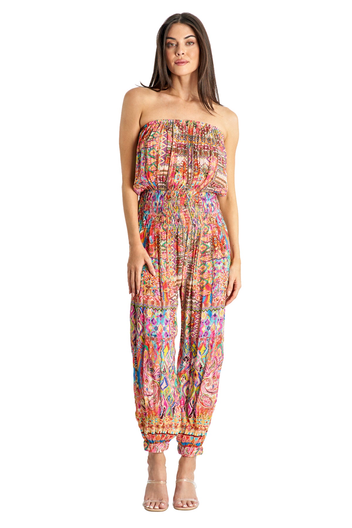 Women’s versatile jumpsuit outfit – casual to evening style, comfortable stretch fabric, flattering silhouette
