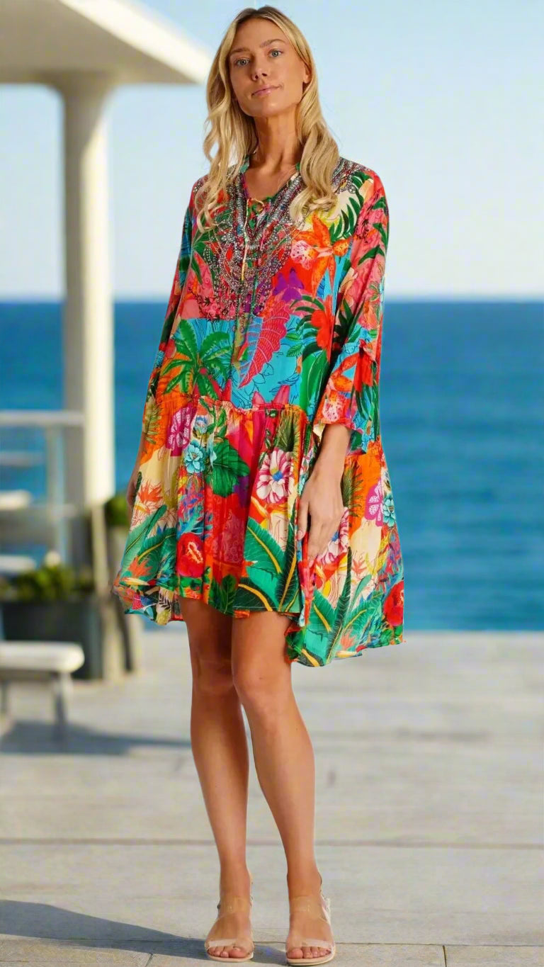 Beach Dresses Mini  La Moda Clothing