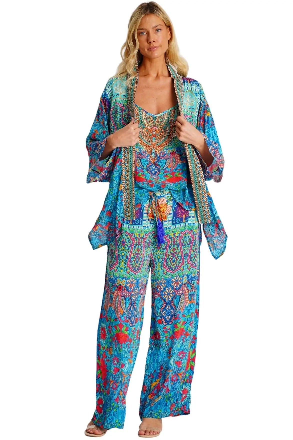 Short Resort Cape  La Moda Clothing