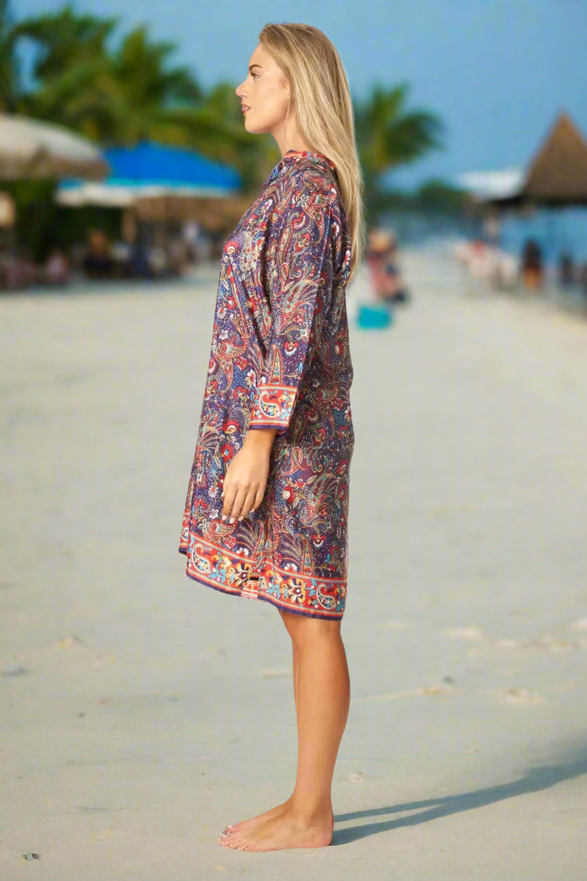La Moda Positano Tunic Dresses - La Moda Clothing