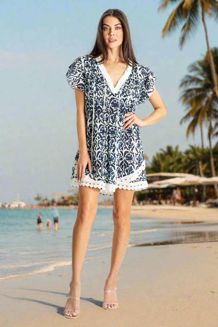 Mini Dress for Beach Resort and Cruise - La Moda Clothing