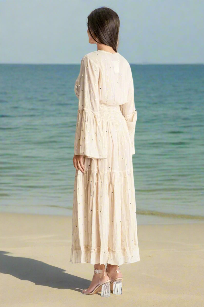 Tropical Sweetheart Resort Maxi Dress - La Moda Clothing