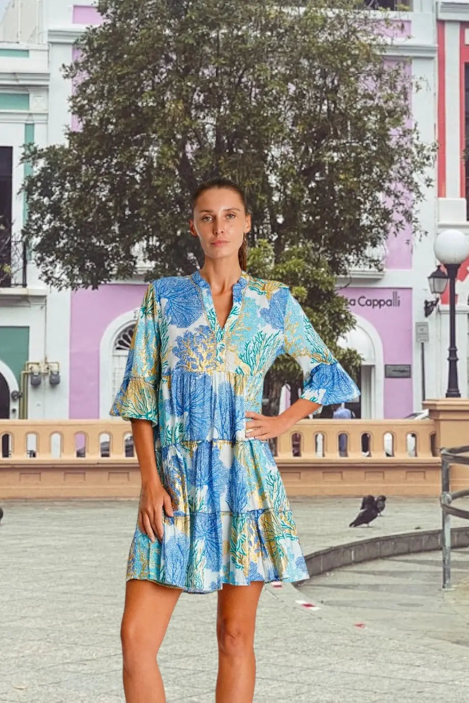 Island Time Mini Dress  La Moda Clothing