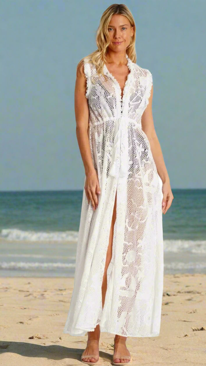 Maxi Dress Cover Up  La Moda Clothing