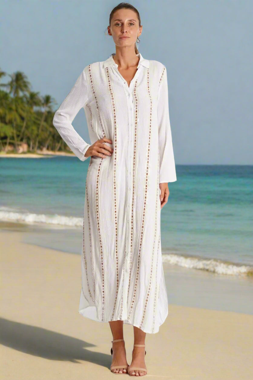 Caftan Maxi Dress  La Moda Clothing