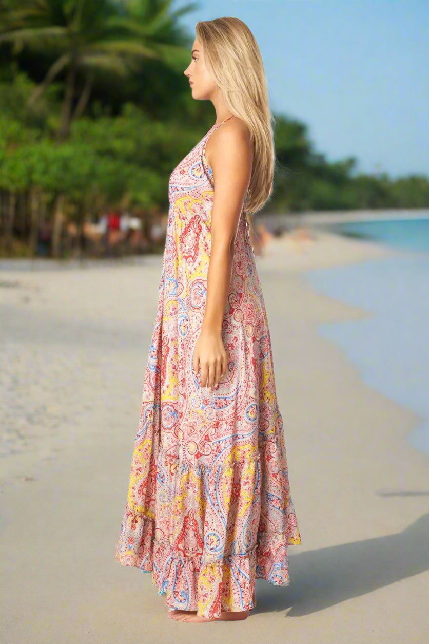 Cute Positano Maxi Dresses - La Moda Clothing