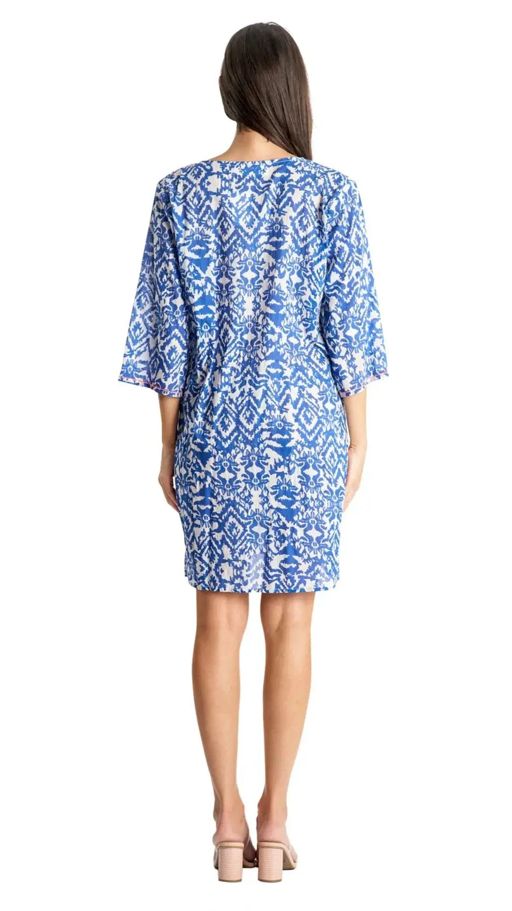 Beach Cover-up Tunic by Club Moda La Moda Clothing Coverups