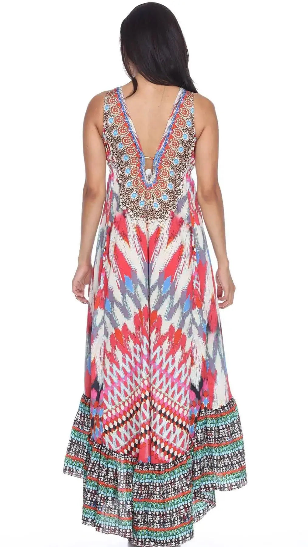 Beach Holiday Vacation Dress La Moda Clothings High Low Dress