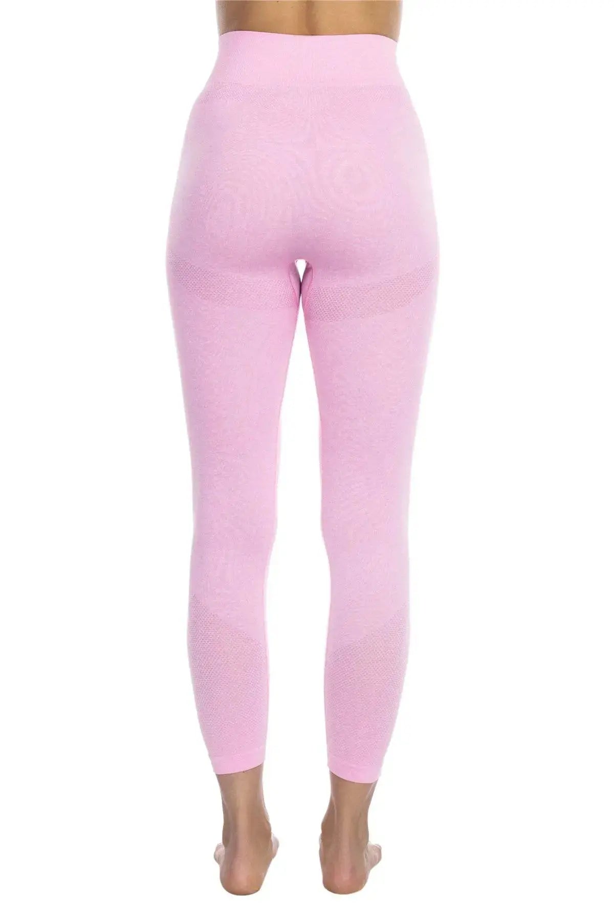 Club Moda Rib Detail Seamless Gym Leggings wholesale - La Moda Clothings