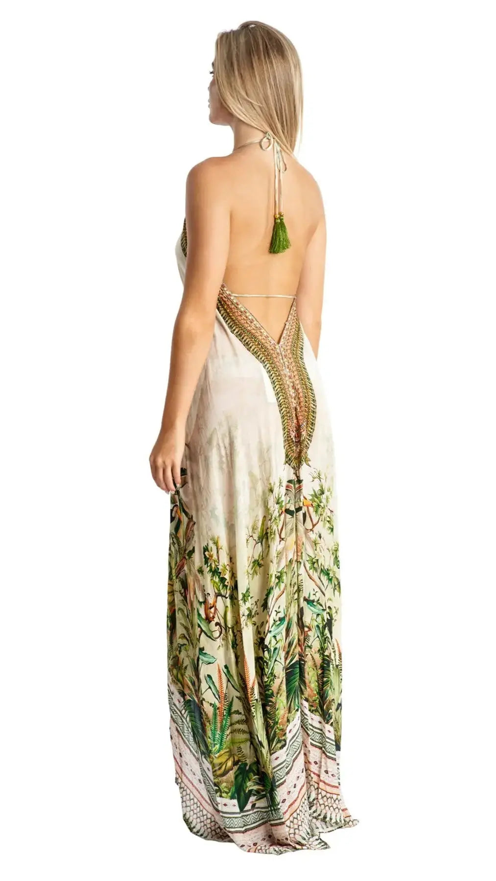 Convertible 3 Way Resort Maxi Dress Wholesale - La Moda Clothing