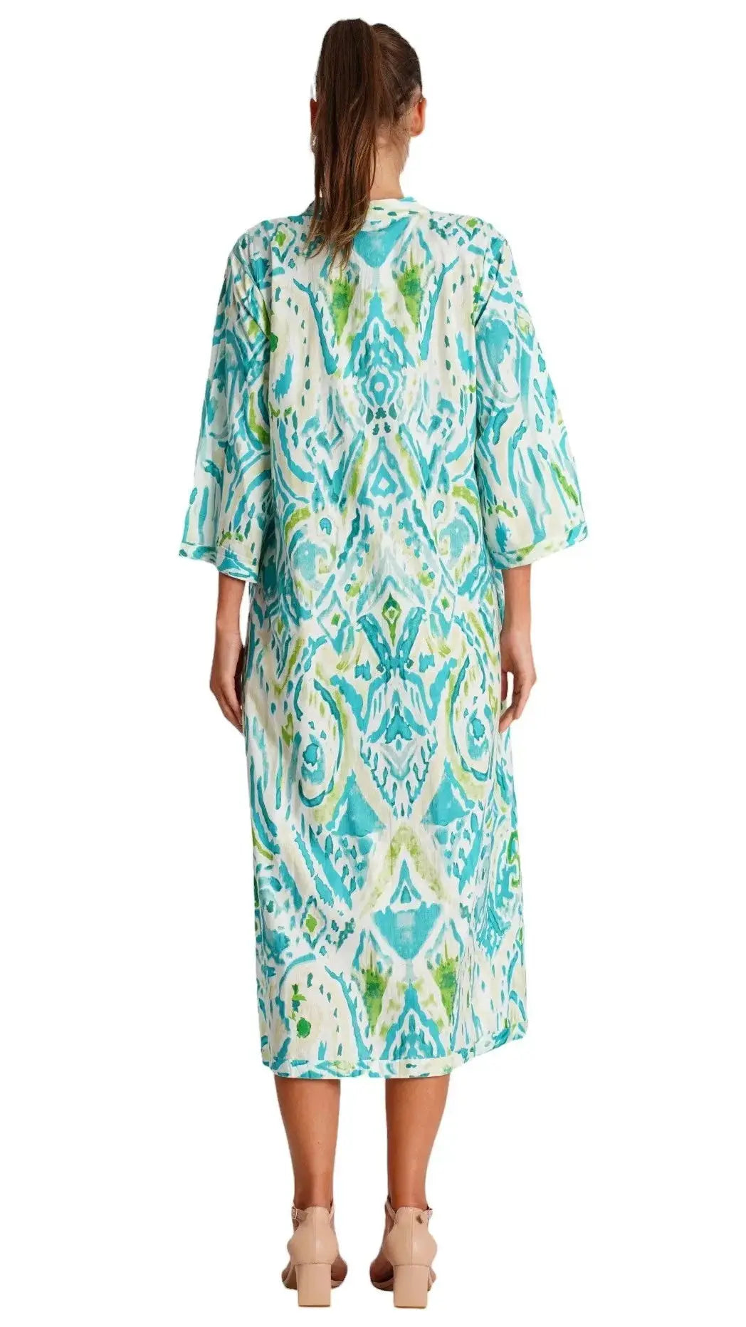 Cotton Caftan Dress La Moda Clothing Long Caftans