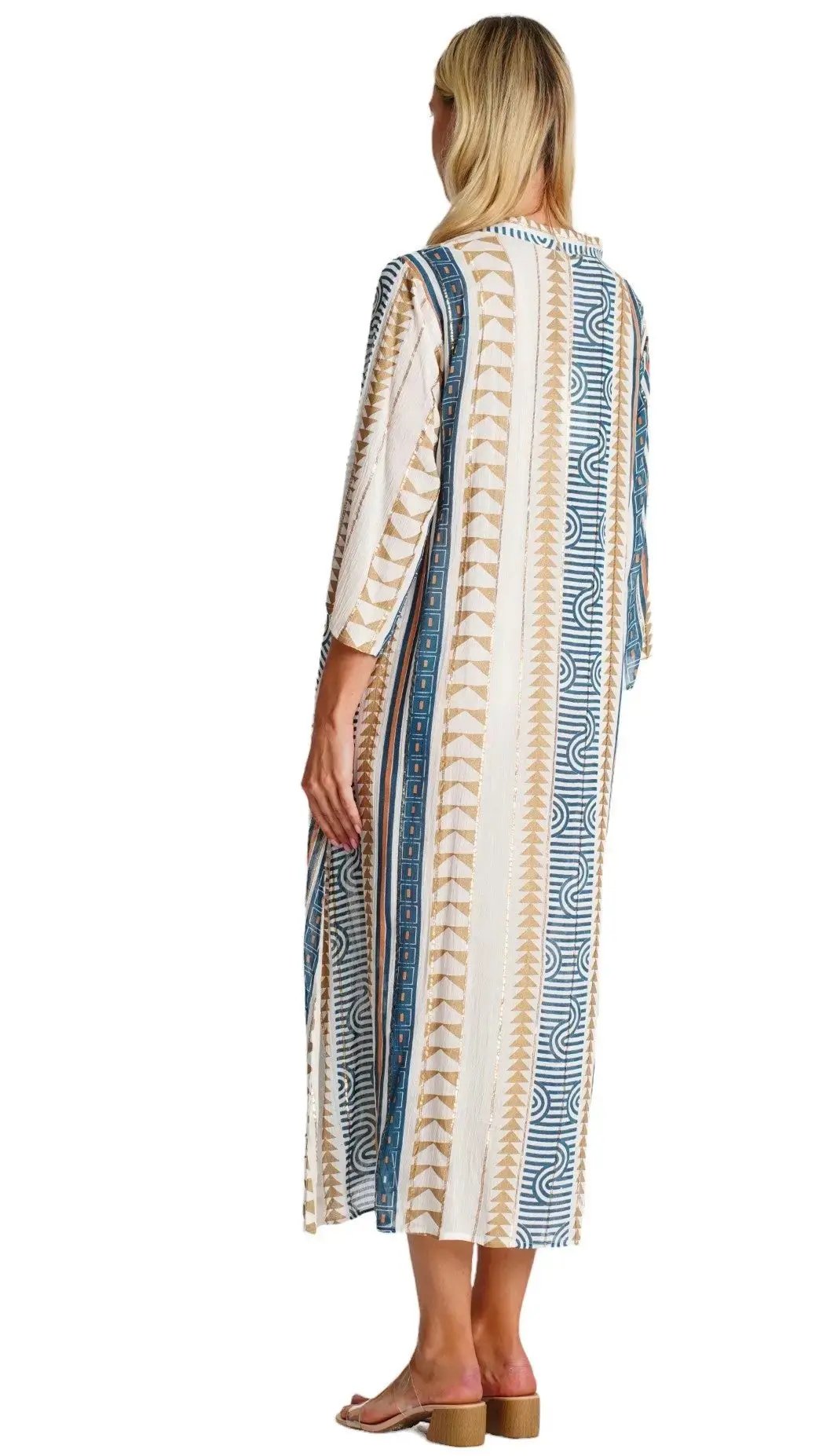 Cotton Kaftan Dress  La Moda Clothing