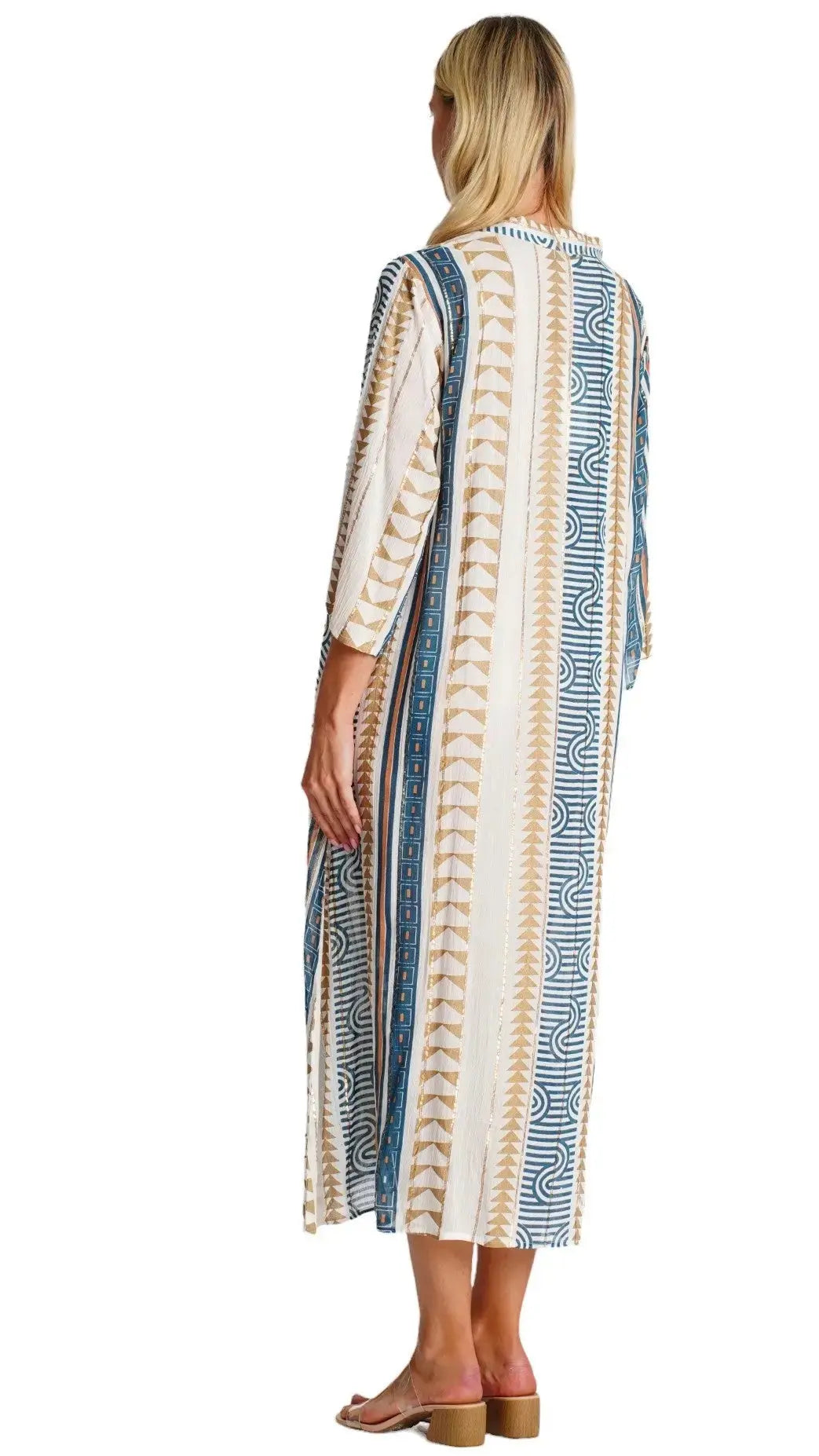 Cotton Kaftan Dress La Moda Clothing Long Caftans