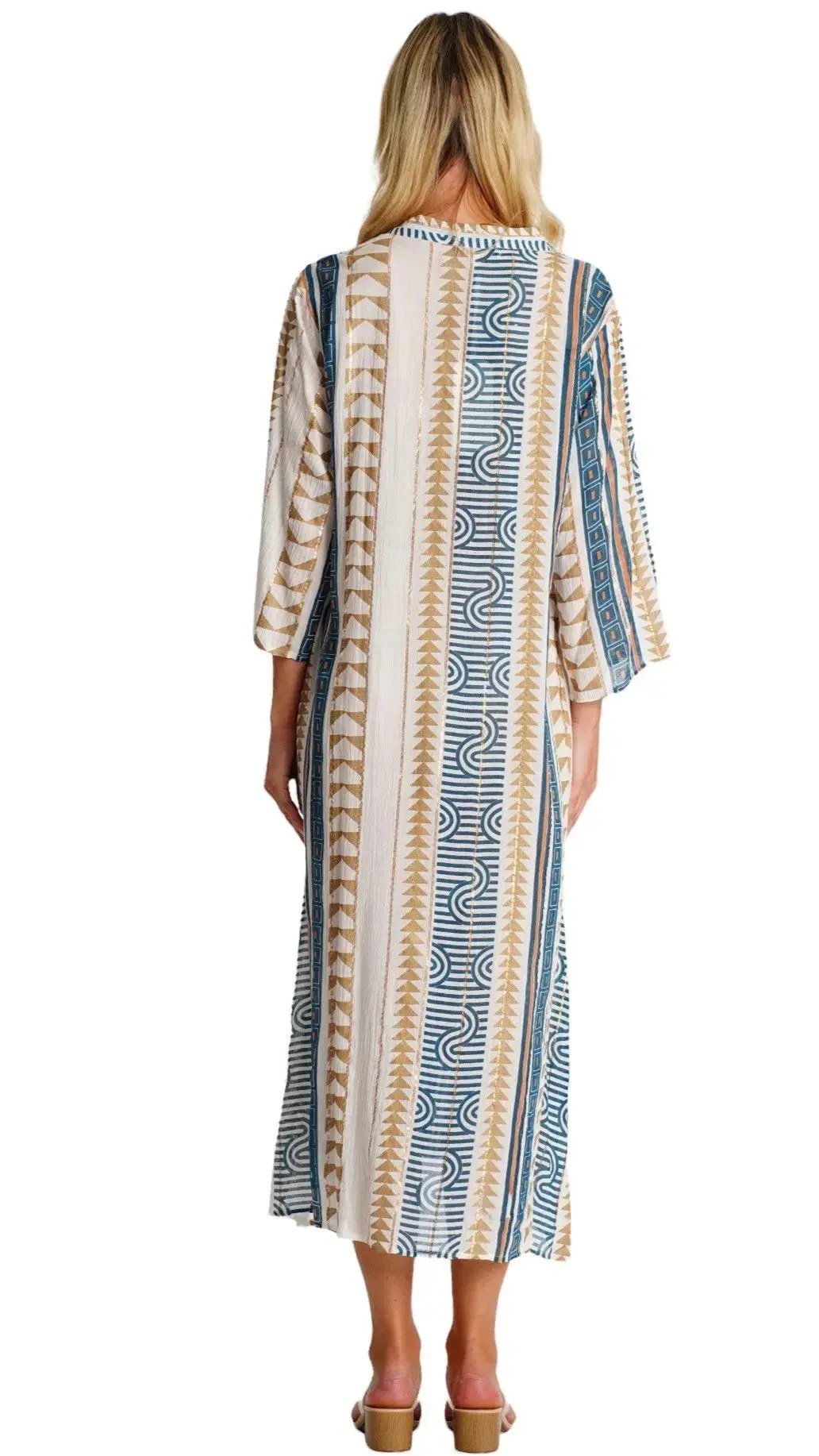 Cotton Kaftan Dress  La Moda Clothing