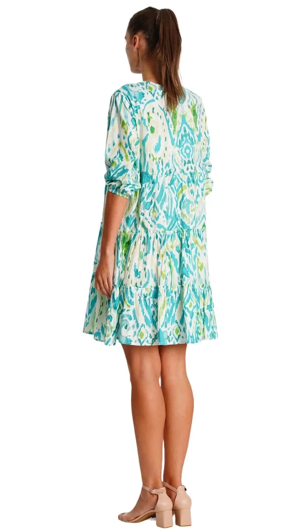 Cotton Mini Dress  La Moda Clothing