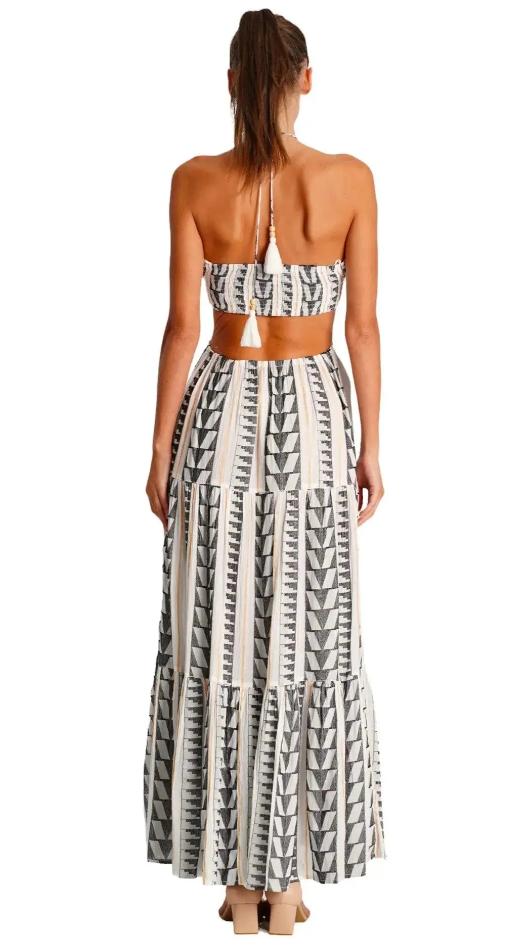 Cut Out Maxi Dress La Moda Clothing Beach Dress