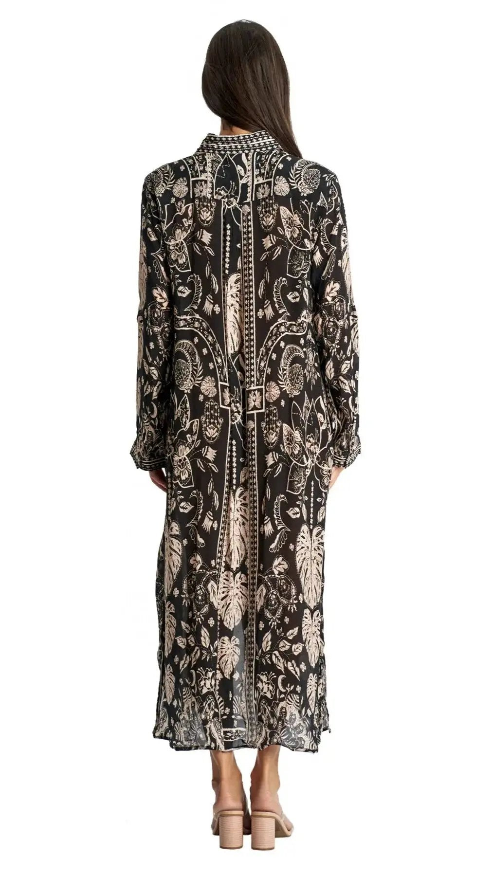 Effortless Shirtdress Cover-Up - La Moda Clothing