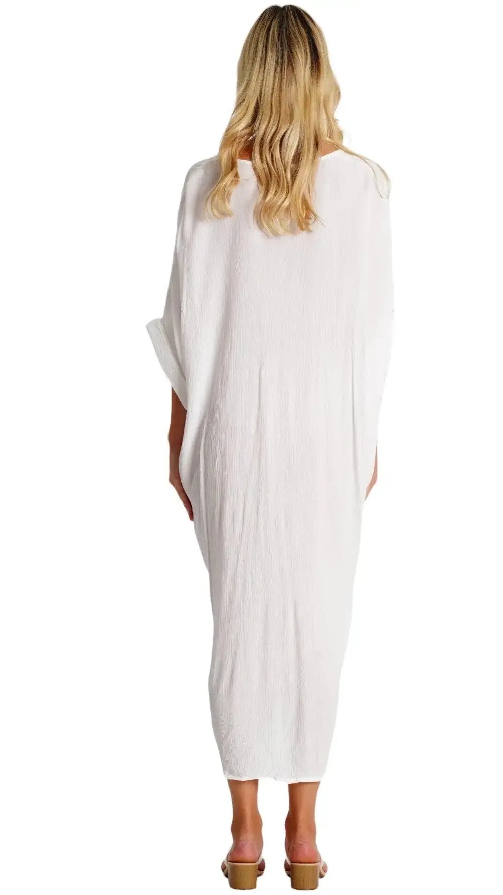 Front Knot Caftan Dress  La Moda Clothing