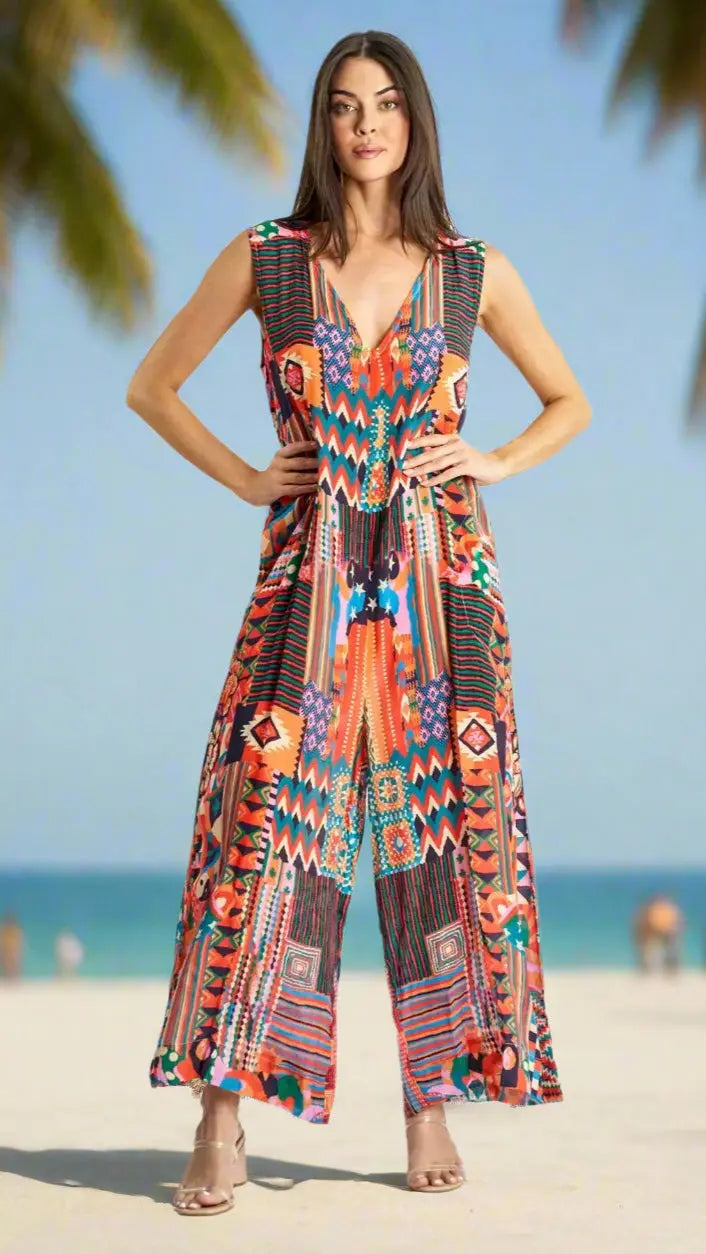 Hippie Bohemian Jumpsuit lamodaclothings Jumpsuit